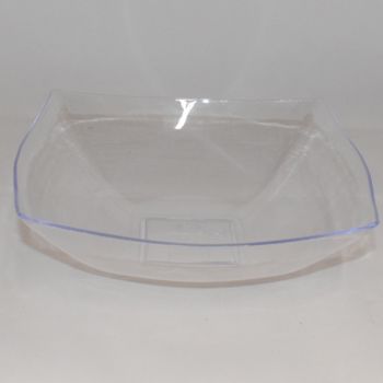 48 x Large Sturdy Plastic Serving Bowls 32oz-Diamond Design